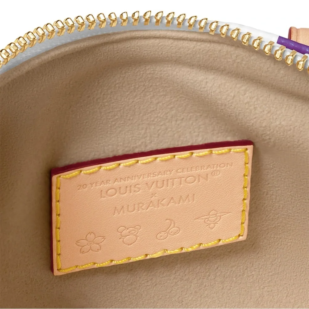 Louis Vuitton Murakami Nano Speedy Multicolor Monogram Handbag New with Tags